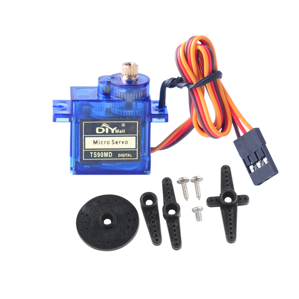 4 قطع محرك سيرفو رقمي صغير TS9 - مراجعة Rc Helicopter Parts وسعره