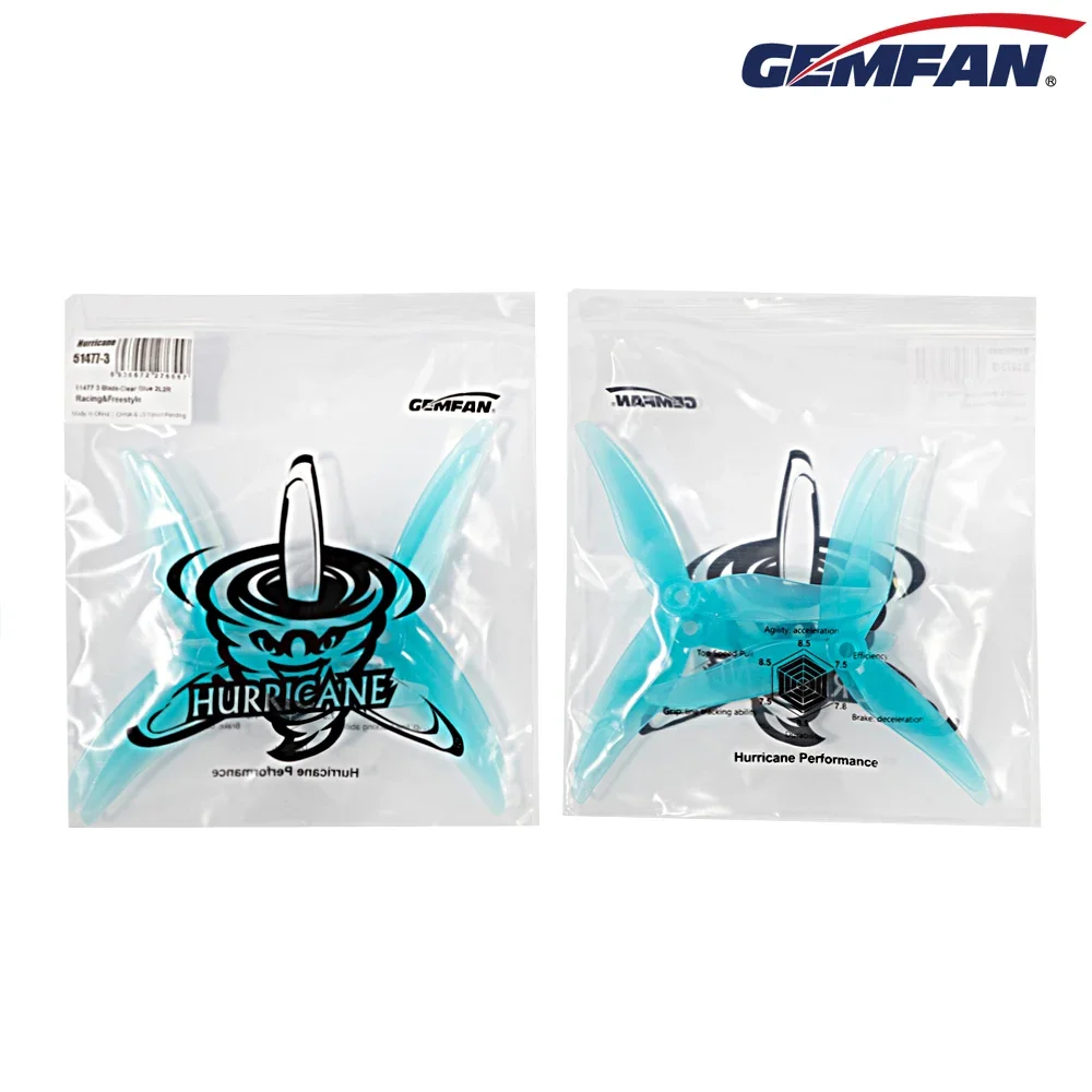 10 أزواج (10CW + 10CCW) Gemfan - مراجعة Rc Helicopter Parts وسعره