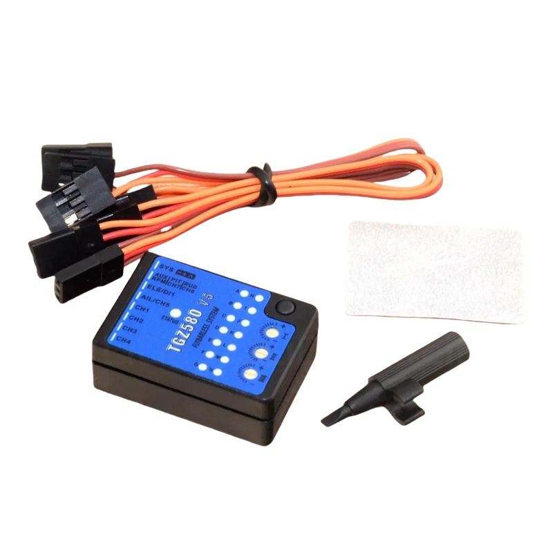 GZ580 V5 3-Axis Flybarless Gyr - مراجعة Rc Helicopter Nitro وسعره