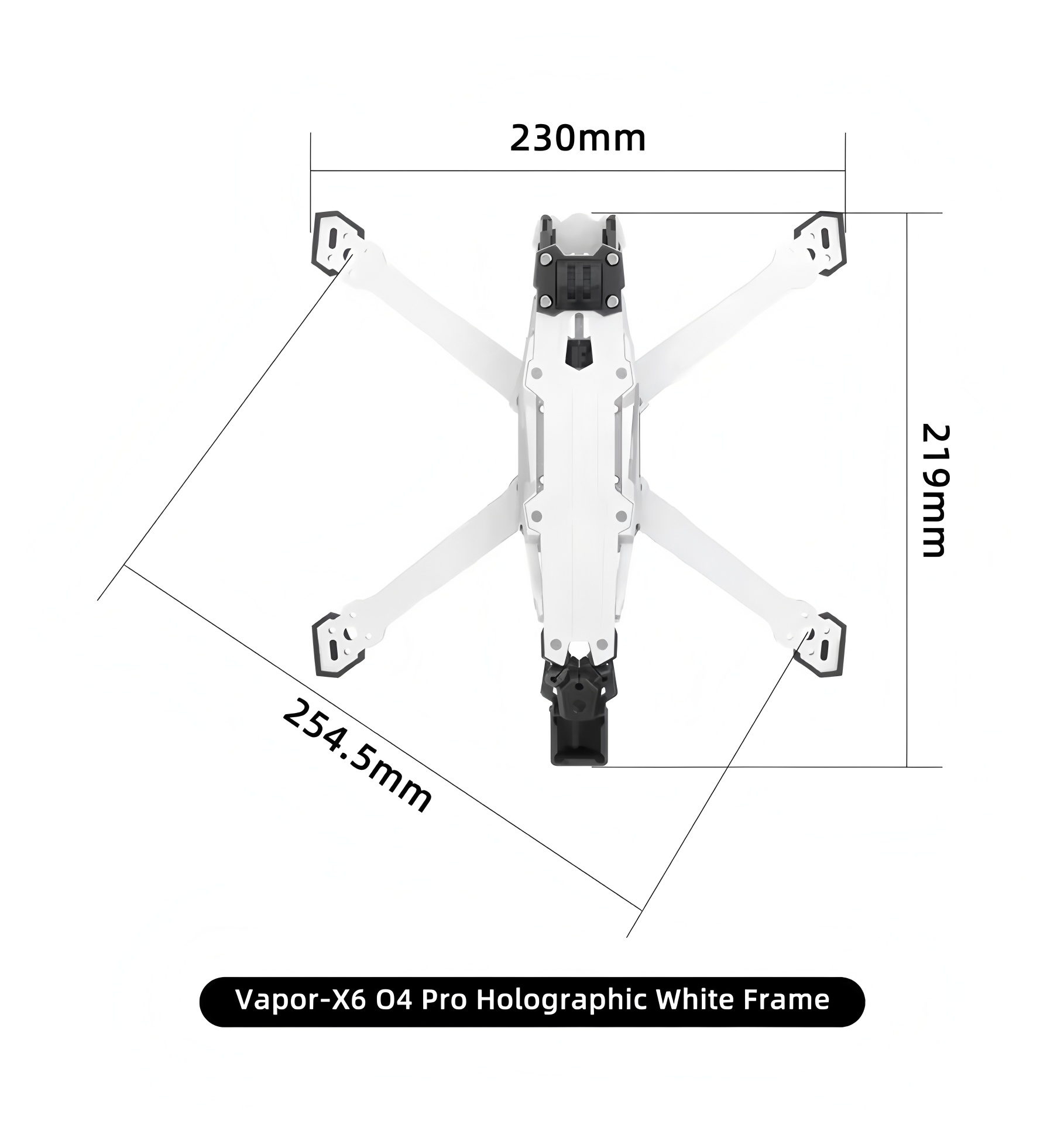 إطار GEPRC Vapor D5/x5/x6 O4 P - مراجعة Rc Helicopter Parts وسعره