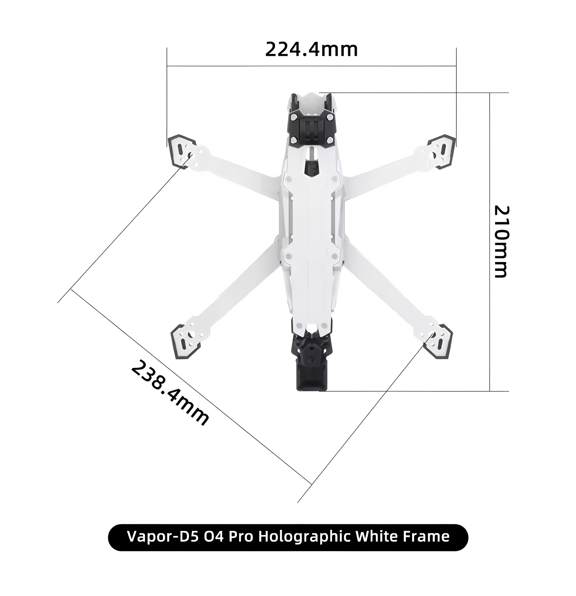 إطار GEPRC Vapor D5/x5/x6 O4 P - مراجعة Rc Helicopter Parts وسعره