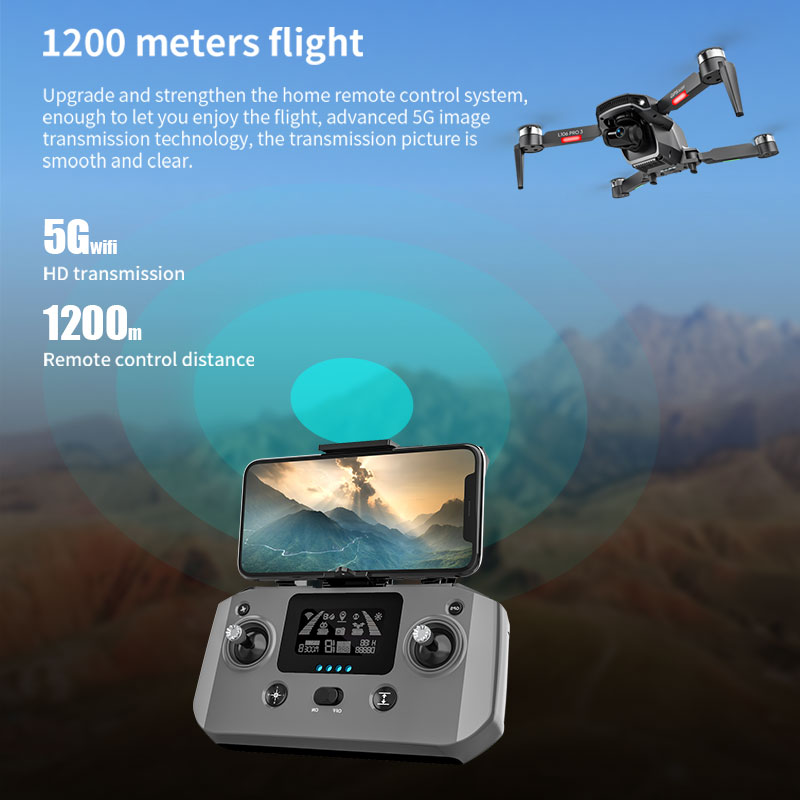 L106 Pro 3 طائرة بدون طيار 5G  - مراجعة Rc Helicopter Charger وسعره