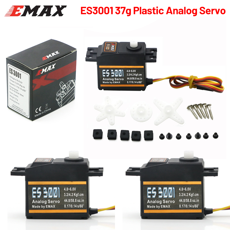 1/4 قطع EMAX ES3001 4.8-6.0V 3 - مراجعة Rc Helicopter Parts وسعره