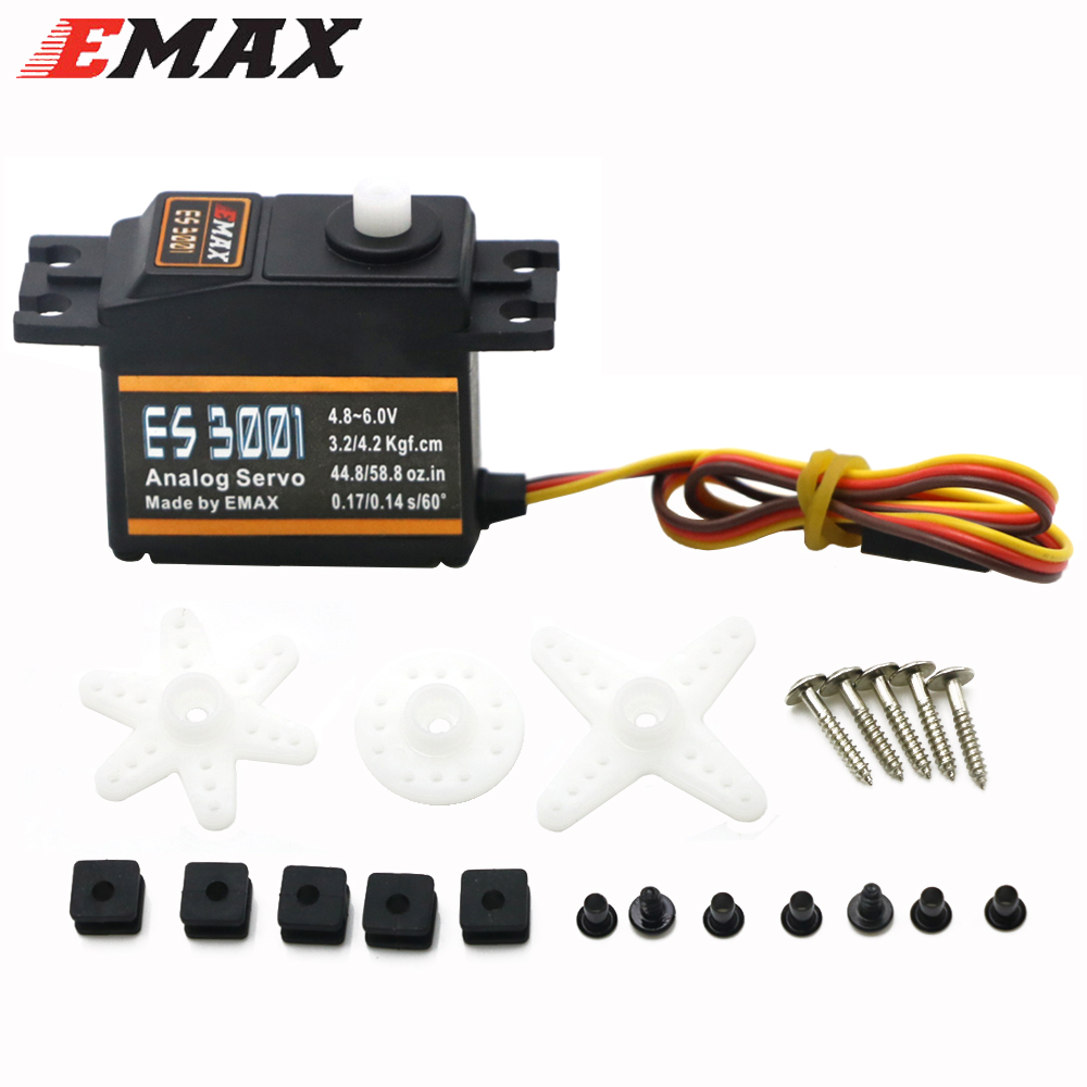 1/4 قطع EMAX ES3001 4.8-6.0V 3 - مراجعة Rc Helicopter Parts وسعره